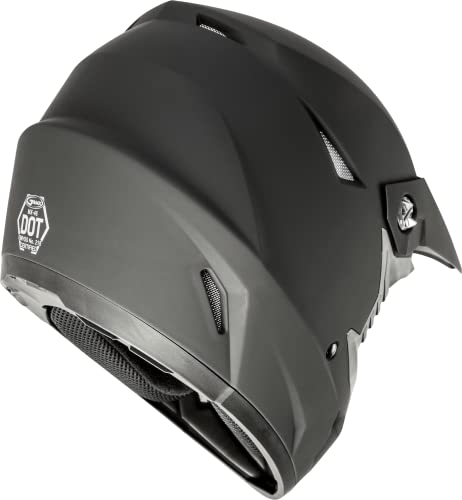 Gmax Mx-46 Off-Road Motocross Helmet (Matte Black, Medium) #TOP1