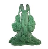 ❀Lang genug: langes Spitzenkleid, lange Ärmel, knöchellanger Boden, transparentes Design mit perfekter Figur