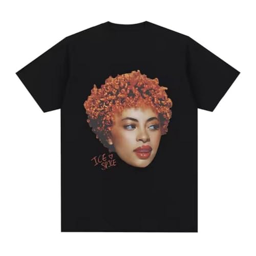 Photo de RDESEDRTRE Rapper Ice Spice Graphic T Shirt Black 3XL