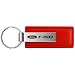 Au-Tomotive Gold, INC. Ford F-150 Red Leather Car Key Chain