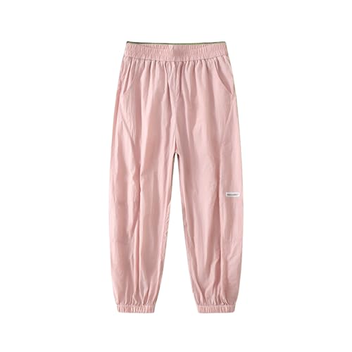 Kids Lightweight Pants Quick Dry Thin Active Outdoor Joggers for Boys or Girls 3-14 Years