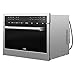 KoolMore 24 Inch Built-in Convection Oven and Microwave Combination with Broil, Soft Close Door, 1000 Watt Power, Stainless Steel Finish, Touch Control LCD Display (KM-CWO24-SS)