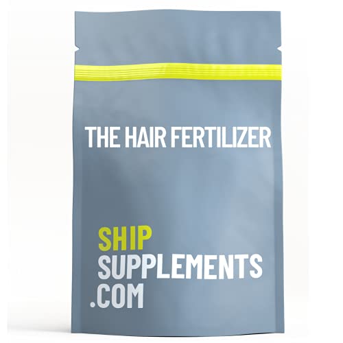 SHIPSUPPLEMENTS.COM - The Hair Fertilizer - All in One Premium Grade Hair Growth Supplement Powder, 1 Month Supply, for Thicker, Stronger, Fuller, Healthier Hair and Scalp Recovery
