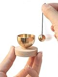 MIni Singing Bowl Set Meditation Sound Bowl for Yoga, Meditation & Relaxation, Mindfulness,Chakra Healing, Stress Relief, Self-Regulation, Unique Spiritual Gifts for Women and Men (SMALL SIZE)