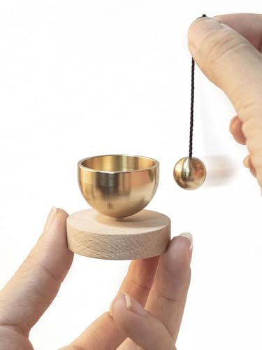 MIni Singing Bowl Set Meditation Sound Bowl for Yoga, Meditation & Relaxation, Mindfulness,Chakra...