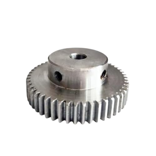 Cylindrical Drive 1pcs 0.7 Module 15 Teeth Spur Gear 3mm 3.17mm 4mm Bore 0.7M 15T Spur Gear with Step Straight Teeth Aluminium Alloy Gear Rack Machinery(4mm)