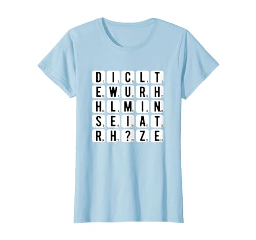 Willst Du mich heiraten Puzzle Tee Rätsel Deko Heiratsantrag T-Shirt