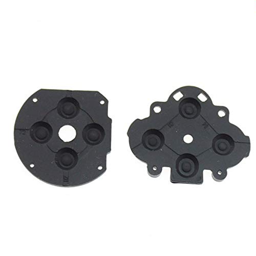 Materiale: gomma 1set Sinistra Destra L R Pulsante Interruttore Conduttivo Pad Gomma per PSP 1000 PSP1000 Riparazione Parte di Ricambio
