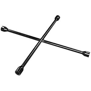 Performance Tool W1 Silver 20-Inch SAE/Metric 4-Way Cross Lug Wrench