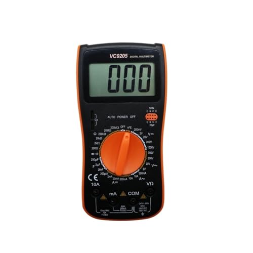 Multimètre VC9205 portable pour dépanner l'électricité de la maison
