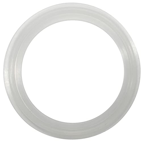 DR-COMPONENT - Juego de 20 sellos sanitarios estándar de silicona transparente de 5,1 cm