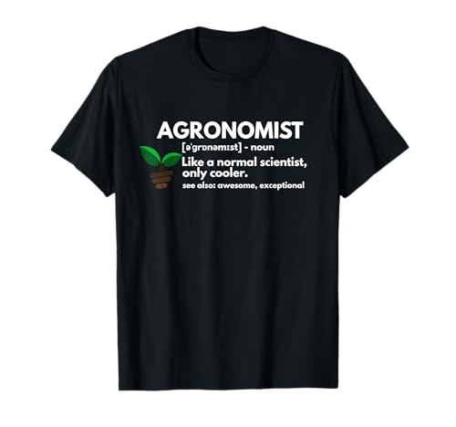 Agronomist Definition Funny Agronomy Gift T-shirt T-Shirt
