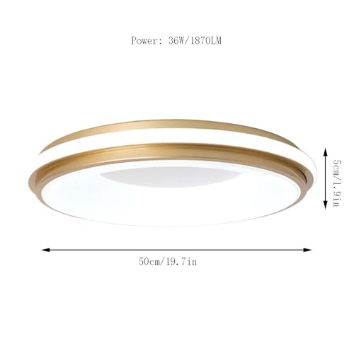Plafonnier LED super lumineux 18W avec éclairage variable - 7