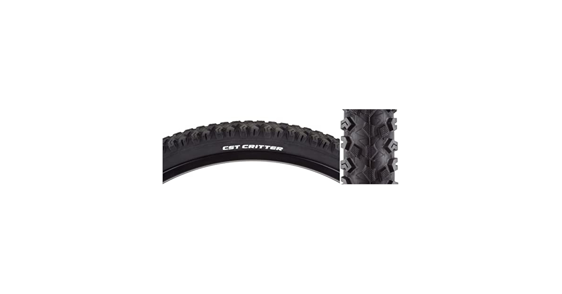 Amazon.com : CST Critter Tire, 26 x 2.1 : Bike Tires
