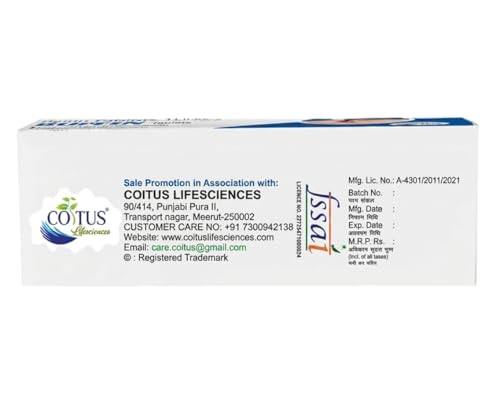 Image of Coitus Biotin Tablets for Hair, Skin & Nails - 1000 mcg Biotin Helps in Hair fall Control | For Men & Women | 30 Tablets
