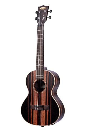 KALA – KA-EBY-TE – Ukulélé tenor électro-acoustique – finition Striped Ebony - Les Beatles, Paul McCartney, John Lennon, RIngo Starr, George Harrison KALA - KA-EBY-TE - Ukulélé tenor électro-acoustique - finition Striped Ebony – Image 4