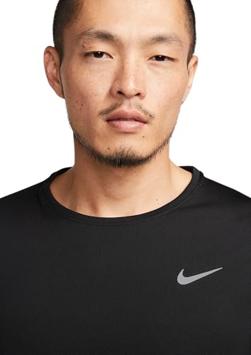 Image of Nike Mens Miler Short Sleeve Running Top