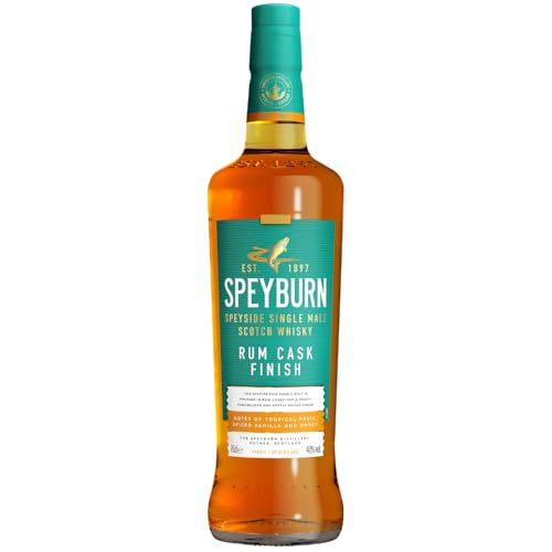 Speyburn Rum Cask Finish | Speyside Single Malt Scotch Whisky | Honig, Vanille, Tropische Früchte |...
