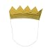 Paper Art Mini Crowns 12 - Gold with Elastic Strap