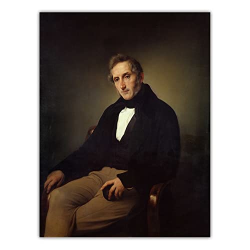 Peinture d'art pour décoration murale d'intérieur Hayez Manzoni mosaïque diamants salon moderne