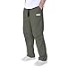 FQZWONG Men's Baggy Track Pants Y2K Streetwear Sweatpants Casual Loose Drawstring Letter Lounge Sports Trousers with Pockets（1-Army Green,Medium