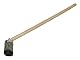Faithfull Striker Pinsel mit großer Reichweite – 50 mm abgewinkelter Pinselkopf mit 60 cm langem Holzstiel für schwer erreichbare Stellen