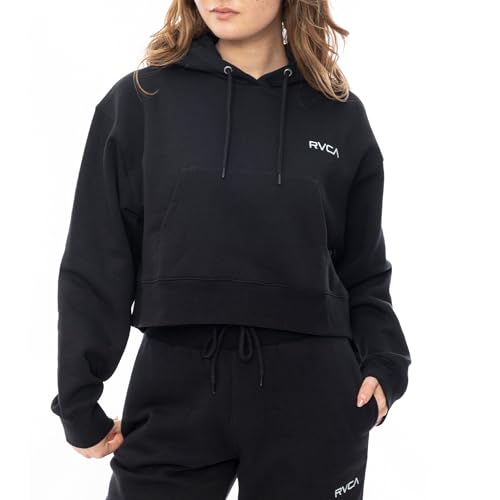 [ルーカ] TOUGH LUCK CROPPED HOODIE BE044015 パーカー レディース M 01.ブラック