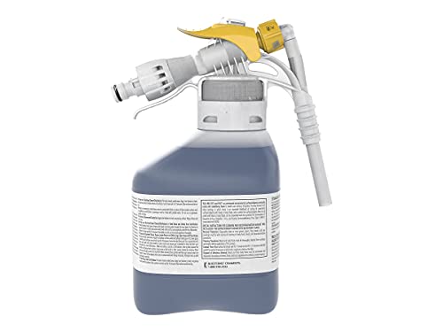 Image of VIREX Diversey II 256 Disinfectant Cleaner RTD Concentrate, 1.5 L | One Step Cleaning, Fast Contact Time, Controls Odors, Cost Efficient 1:256 Dilution, Multi Surface Use