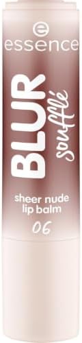 essence BLUR soufflé sheer nude lip balm 06 Nude Cocoa