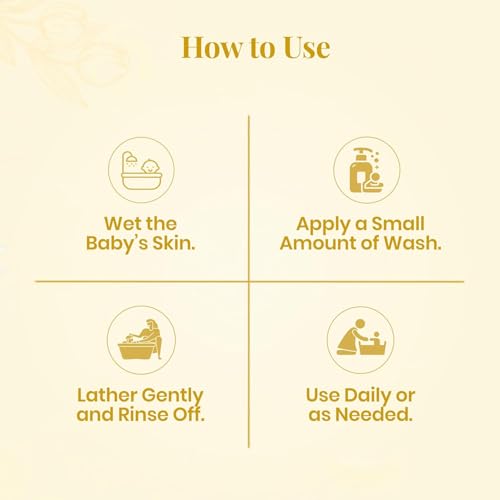 Image of Pure Aura Baby Body Wash 100ml - Doctor Recommended Ayurvedic Baby Wash with 12 Natural Herbs | Tear-Free, Gentle Hydration for Newborns & Kids