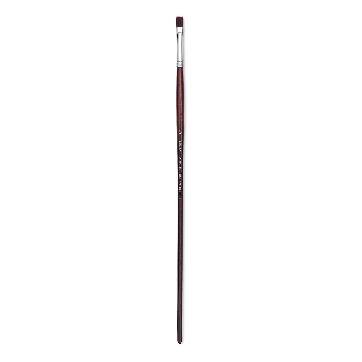 Utrecht Tuscan Synthetic Bright - Size 2, Long Handle