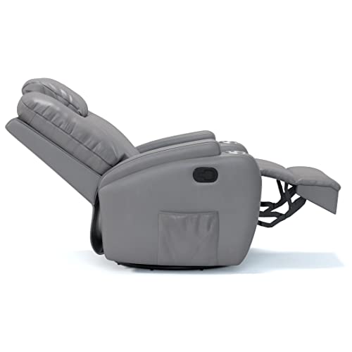 Poltrona do Papai Colton Chumbo Lift Com Massageador