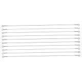 10Pcs Coping Saw Blades 12 Inch Small Hand Rope Wire Saw Carbon Steel Handsaw Wire for Soft Metals Wood Plastic Coping Hacksaw Bow Blade Scroll Blades
