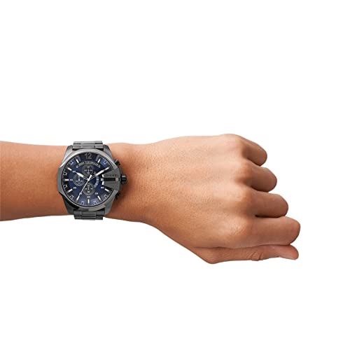 Diesel 51 MM Blue Stainless Steel Chronograph Watch for Men - DZ4329 - Image 5