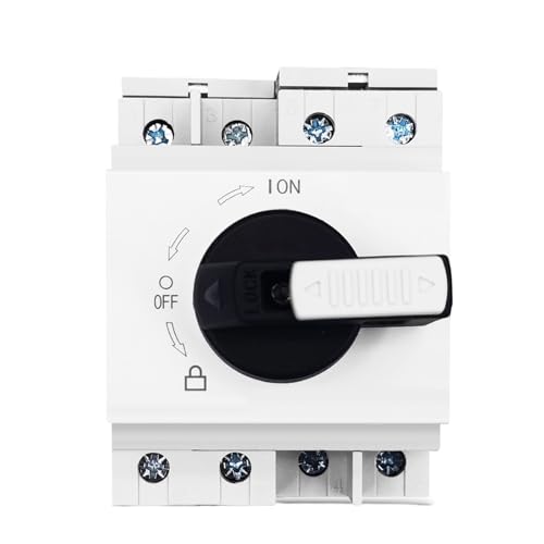 Poignée rotative isolateur interrupteur PV DC 1200V 32A coupure nette