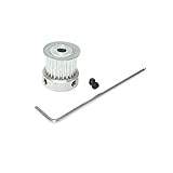 BEMONOC HTD3M Pulley 20 Teeth 8mm Bore Motor Belt Pulleys Timing Pulleys DIY fit for Width 15mm Timing Belt for CNC Laser Machine Engraving Machine Pack of 1pcs