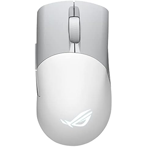ASUS ROG Keris Wireless AimPoint White RGB Gaming Maus Cover