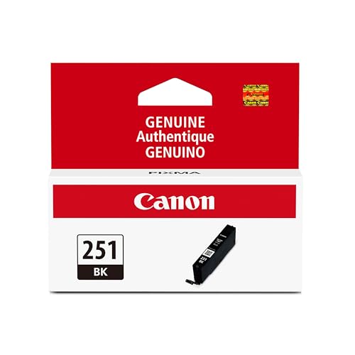 Canon CLI-251 BK/CMY 4PK Compatible to MG6320, iP7220, MG5420, MX922, MG7120, MG6420, MG5520, iX6820, iP8720, MG7520, MG6620, MG5620