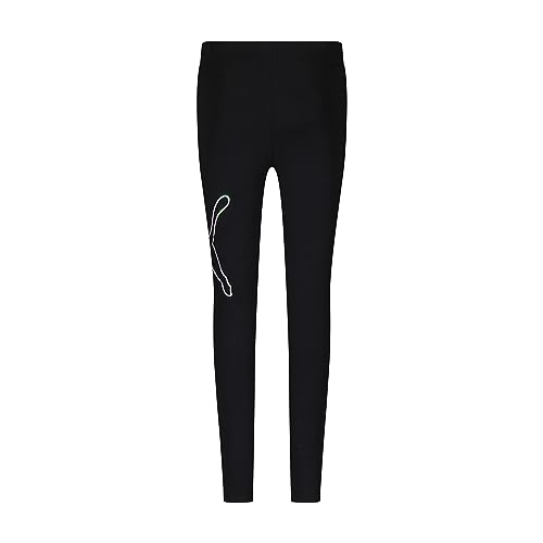 Image of Puma Girls Core Logo Legging, Elastic Waistband, Soft & Comfortable