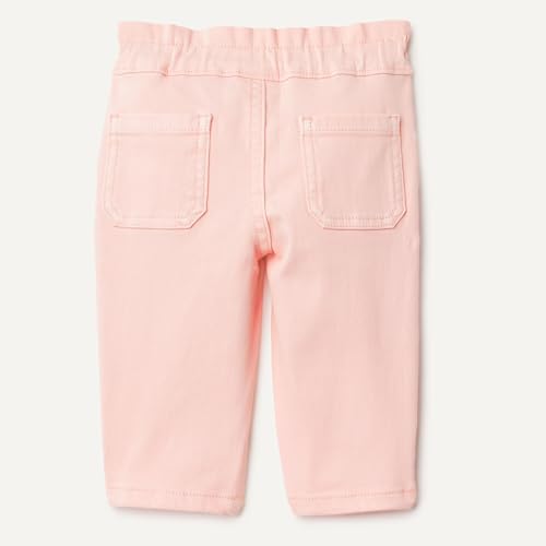 Amazon Essentials x Sofia Grainge Baby Girls' Straight Leg Jean with Ruffle, Light Pink, 24 Months - image 5