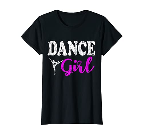 Danza Chica Divertido Bailarín Danza Amante Gráfico Camiseta