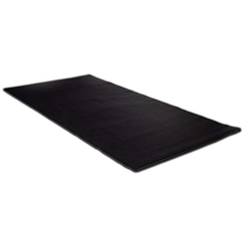 KAZAIRA Extended 3XL Gaming Mouse Pad with Anti-Fray Stitched Edges - 48" x 24" - Black