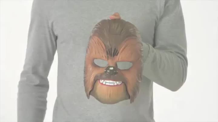 Star Wars The Force Awakens Chewbacca Electronic Mask : Amazon.co 