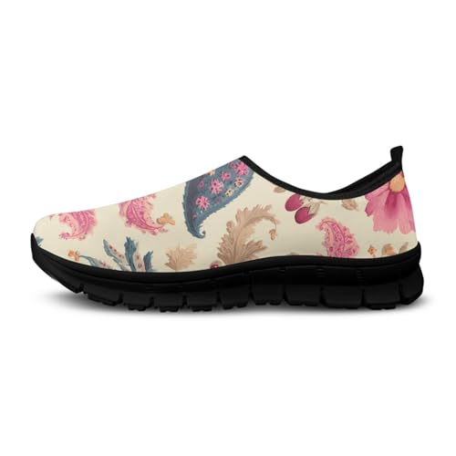 Comfortable Walking Shoes Women Breathable No Laces Slip On Loafers Ladies Daily Wear Gifts for Wife Mom Sister2