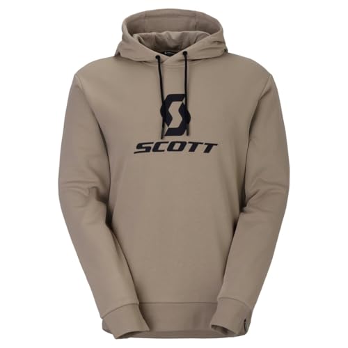 Sweat à capuche beige Scott Icon Leisure confectionné en molleton premium