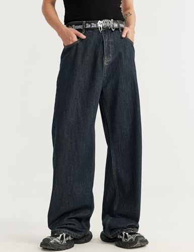 Y2k Baggy Jeans Men Hip Hop Jeans Vintage Streetwear Jeans Harajuku Loose Fit Pants Skater Jeans2