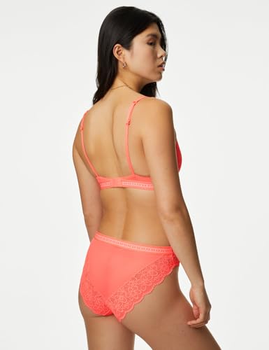 Image of Marks & Spencer B by Boutique Womens Polyamide Blend Solid High Rise High Leg Knicker