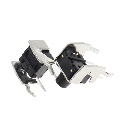 Bouton-poussoir tactile 6x6x14mm à 4 broches avec support angle droit - 3