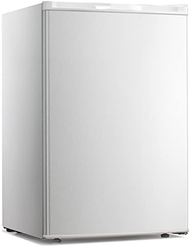 Kismile Upright Freezer, 3.0 Cu.ft Small Mini Freezer, White