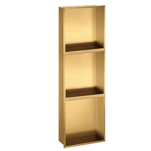 Niche de douche étanche encastrable en inox pour en finir avec le désordre